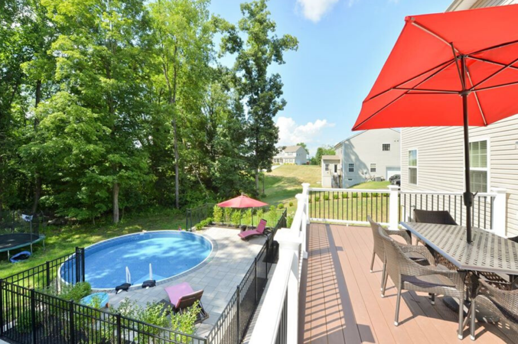 Deck and Pool in Goshen NY Orange County Deck Company