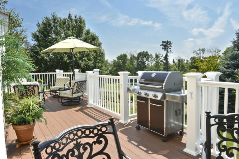 Two Story Traditional Deck 7