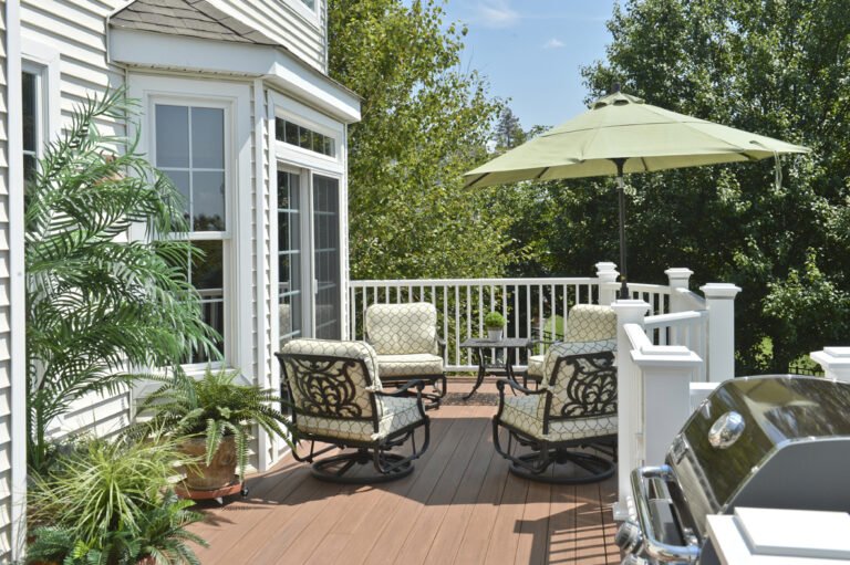 Two Story Traditional Deck 1