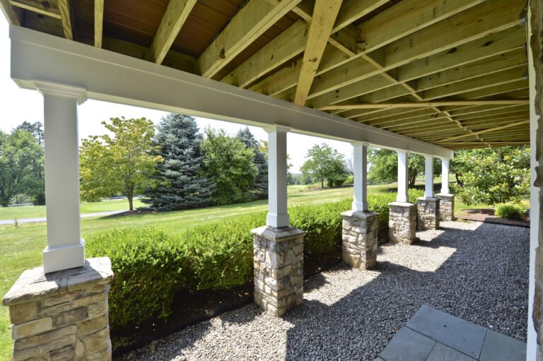Two Story Traditional Deck 6