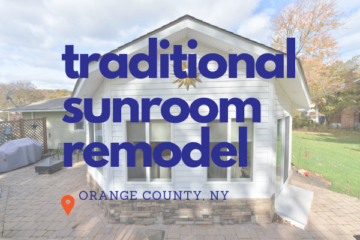 Traditional Sunroom Remodel in Orange County NY